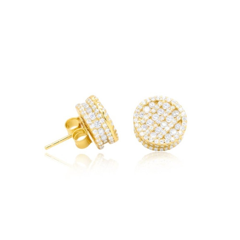 925 Sterling Silver Circle Earrings
